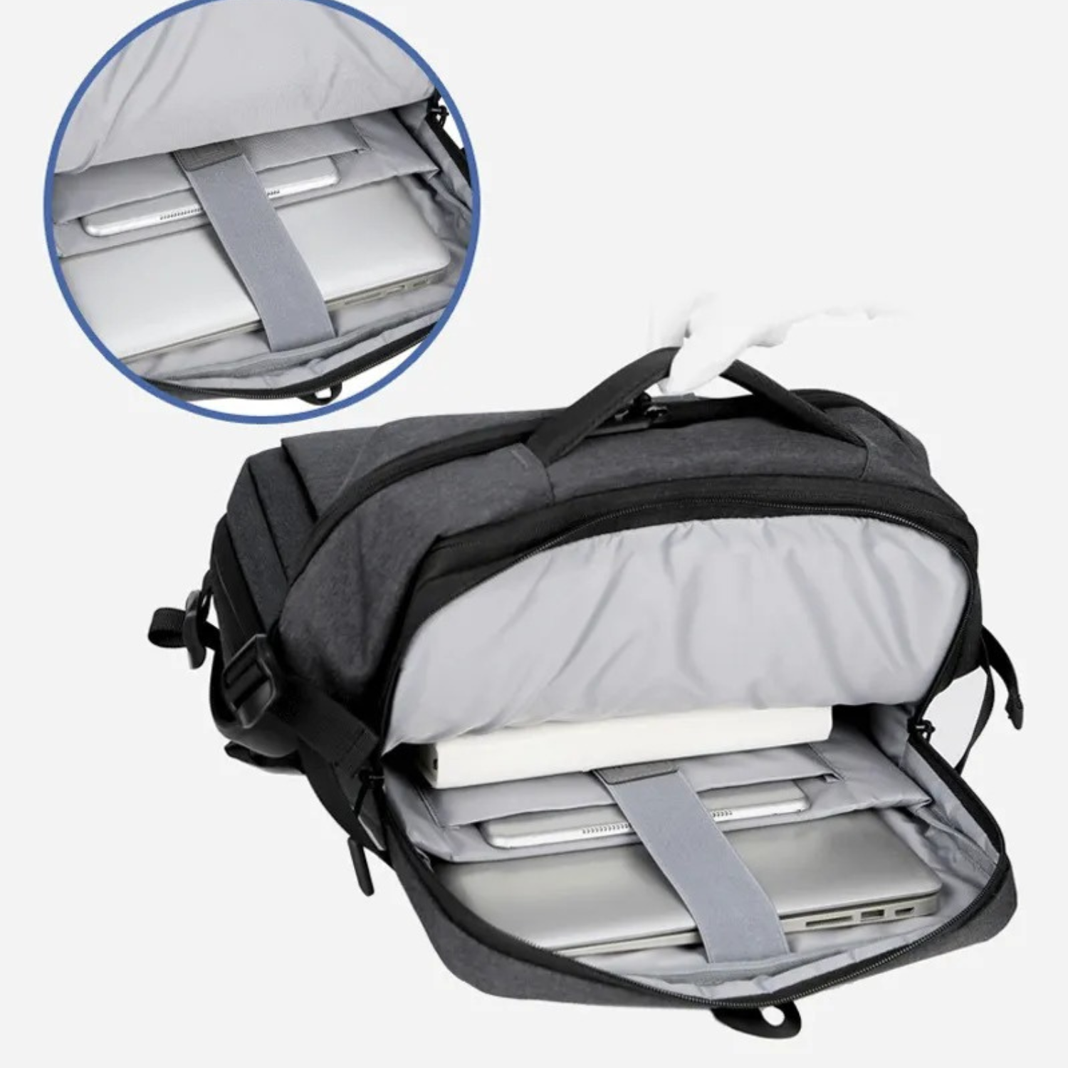 reiserucksack laptop Business-USB-Laptop Reiserucksack mit Komplettöffnung – digitale-welt24.de