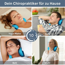 Lade das Bild in den Galerie-Viewer, Nackenstrecker und Massage-Kissen für Schmerzlinderung und Entspannung

